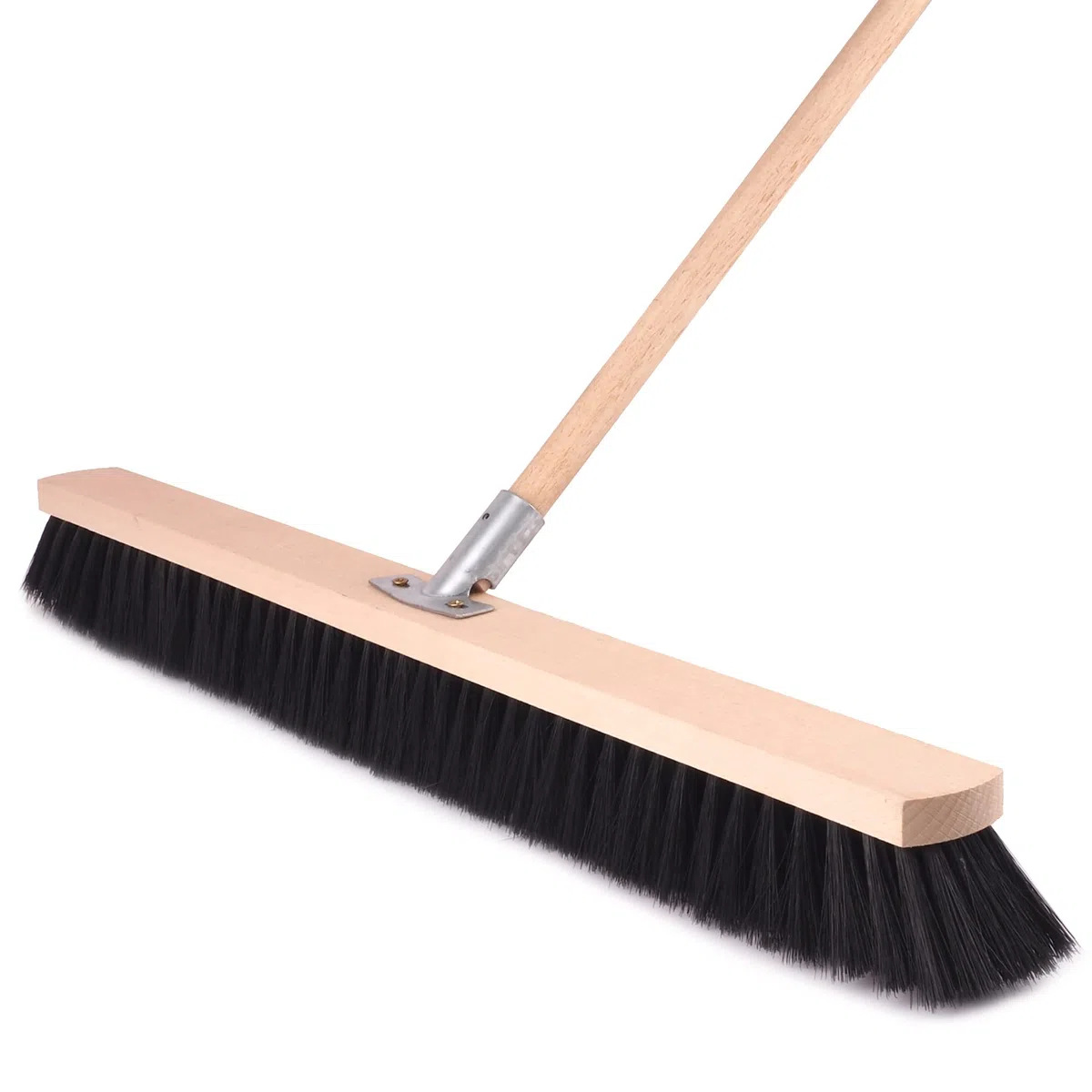 Balai robuste de 800 mm - Avec manche de 120 cm - Balai de rue et jardin - Pour routes, trottoirs et intérieurs