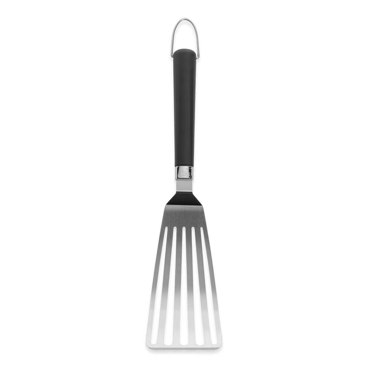 Weber Spatule Flexible pour plancha (41cm), en Acier Inoxydable, Design Fendu, Bords biseautés, poignée Confortable antidérapante, Lavable au Lave-Vaisselle - Argent (6780)