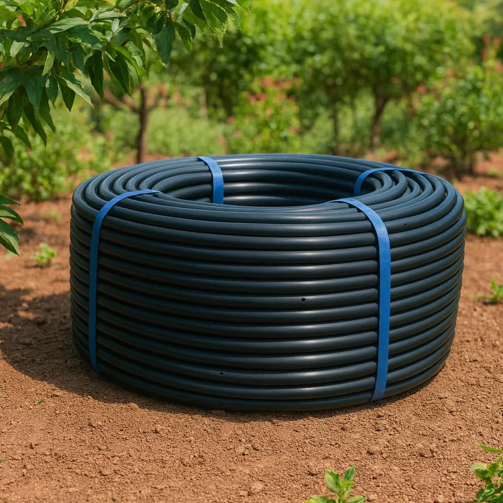 Tuyau d'arrosage goutte à goutte - 16 mm - Espacement de 33 cm 100m noir
