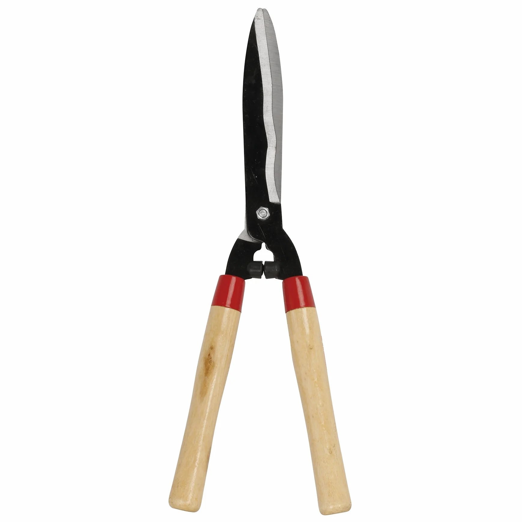 Sécateurs et ciseaux de jardinage, Cisailles à haies - Cisaille à haie 510mm / Lames ondulées - Pour la tailles de haies irrégulières ou à bois dur - Manche bois