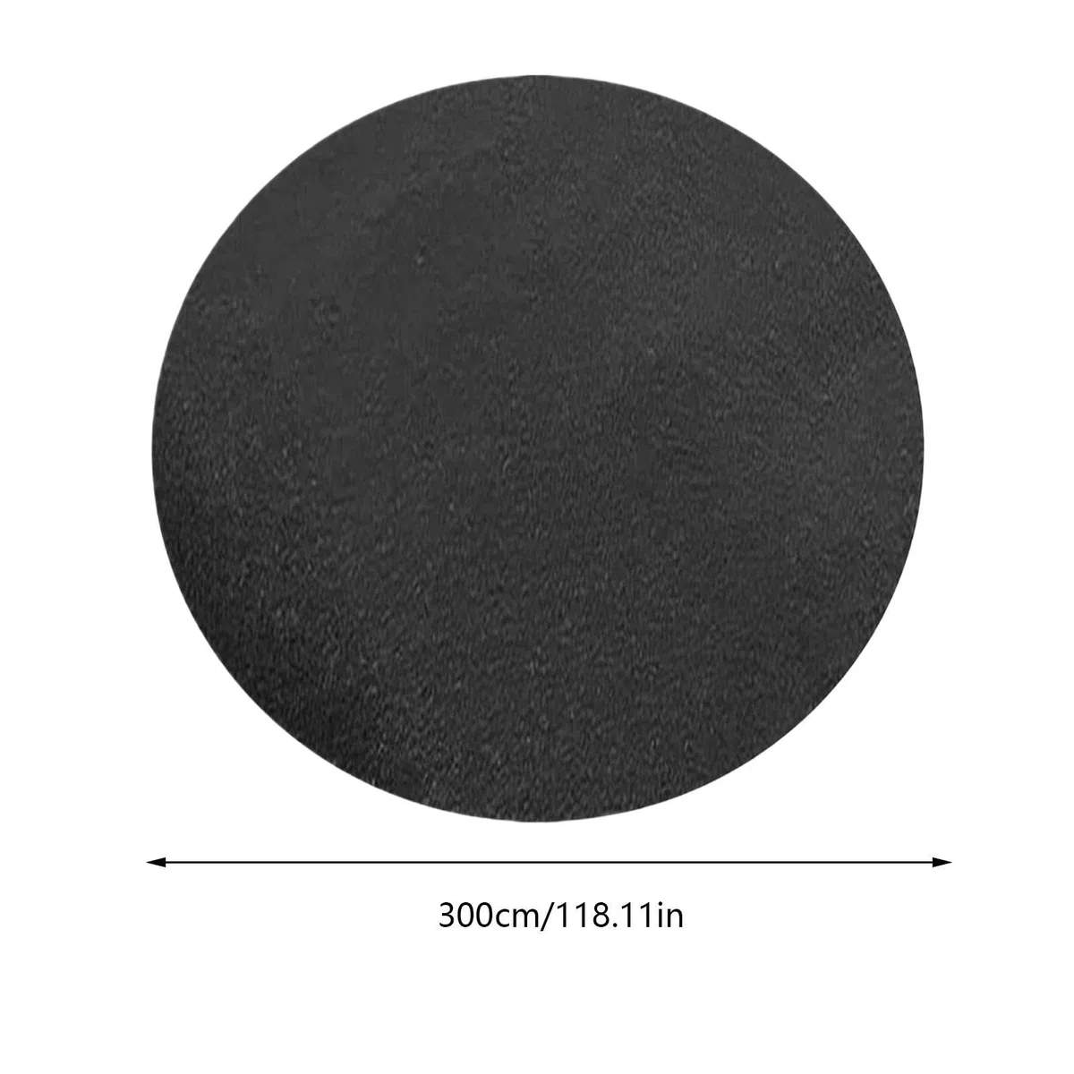 Tapis De Sol pour Piscine Ronde 300/370/400/440cm, Protecteur De Sol Piscine Tapis De Protection De Bain À Remous Accessoires De Piscines pour L'extérieur Et L'intérieur, Jardin Et Terrasse