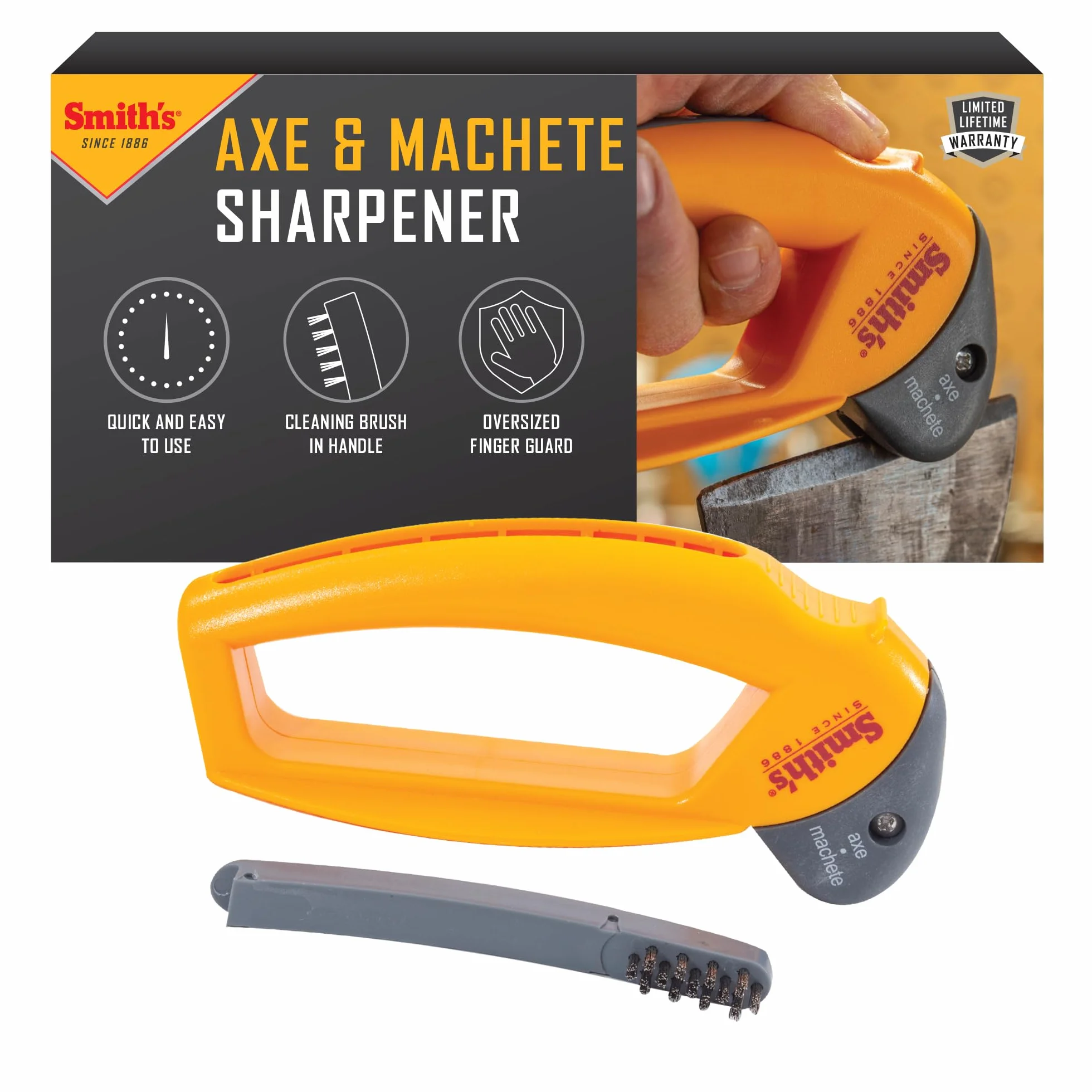 Smith's 50582 Aiguiseur de hache et Machete