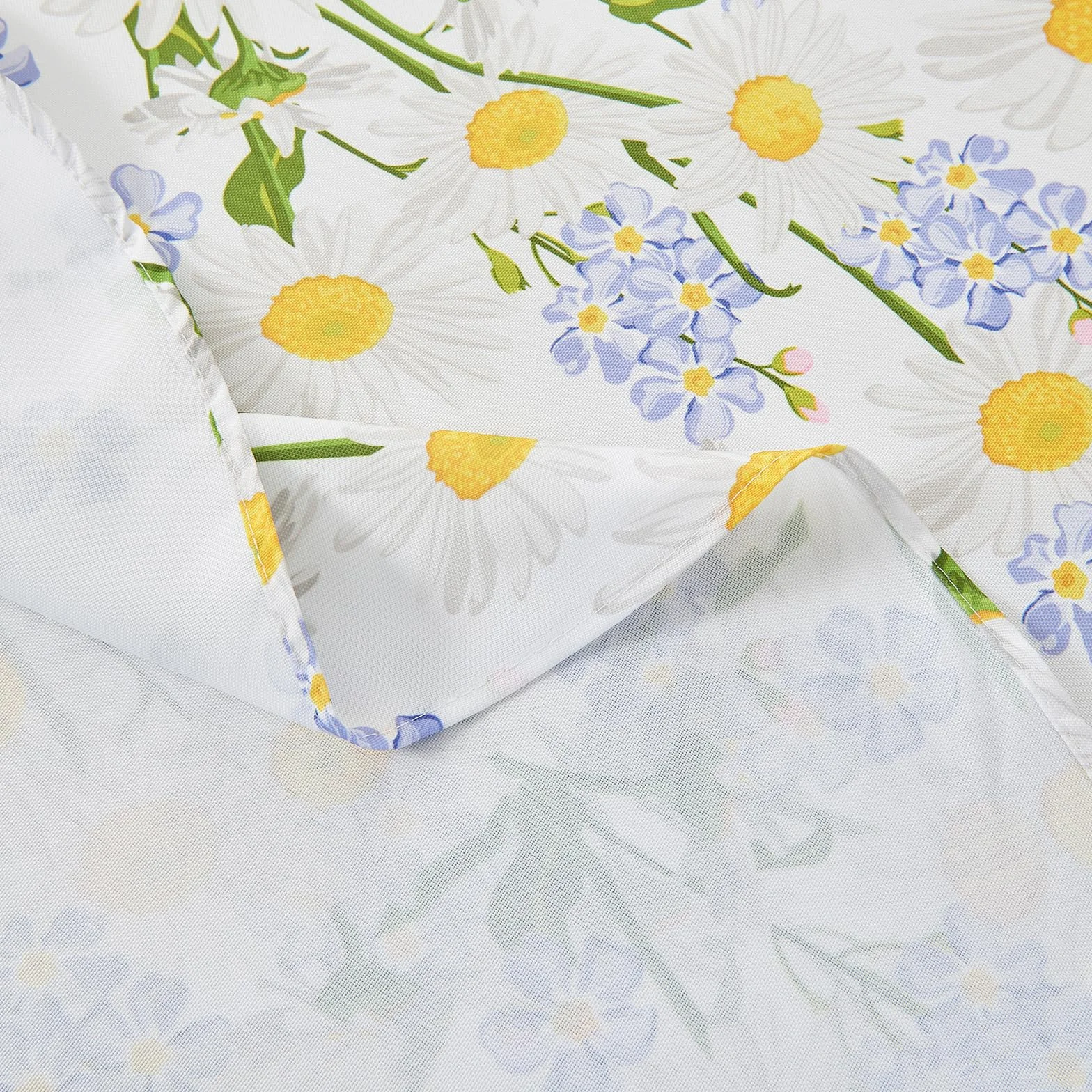 Nappe ronde d'extérieur 150 cm - Nappe essuyable avec trou de parasol et fermeture éclair, Nappes de table de jardin imperméables Housse de table étanche Nappe de table circulaire essuyable pour table