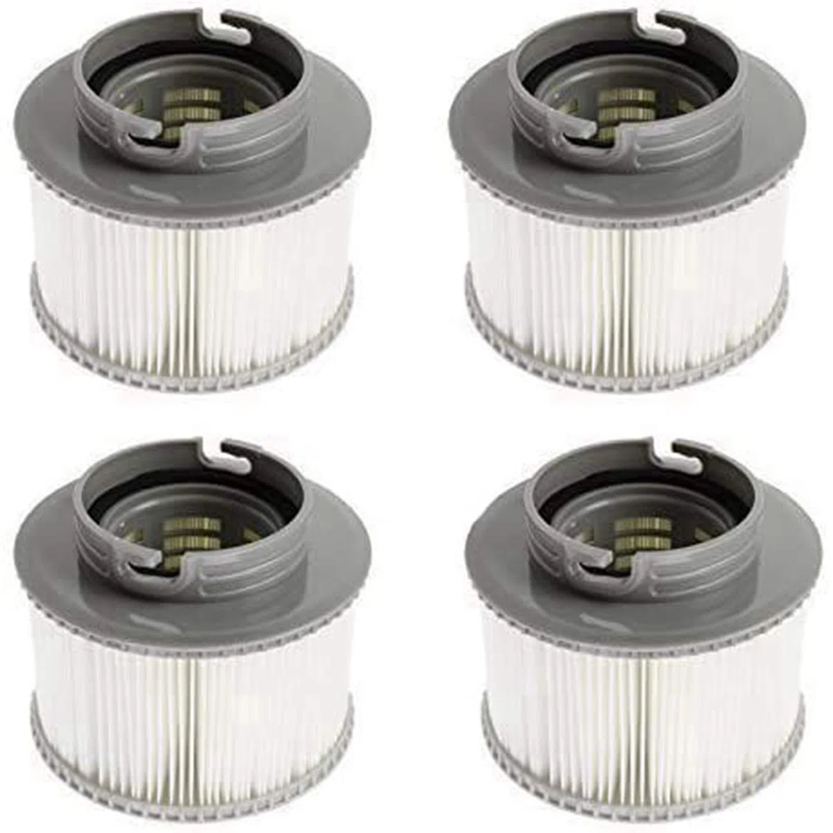 Lot de 4/8 Cartouches filtrantes de Rechange pour Bubble Spa (Version améliorée 2020 pour s'adapter à Tous Les modèles (4 Pcs)