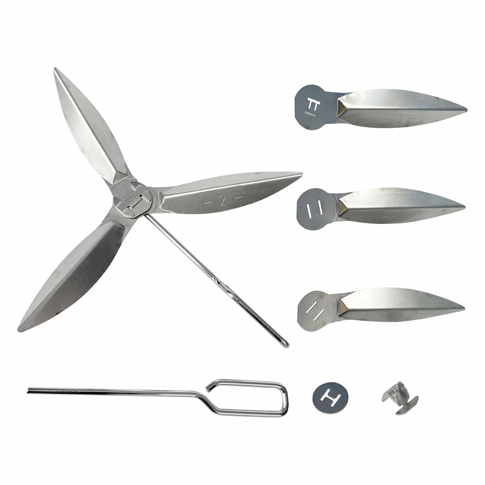 Kit de Nettoyage One-Touch de 46,7 cm, 2 grilles pour Barbecue Weber 90992 3618 7443 307443 307408 90719 Pièce de Rechange 7444 Kit de Nettoyage One Touch