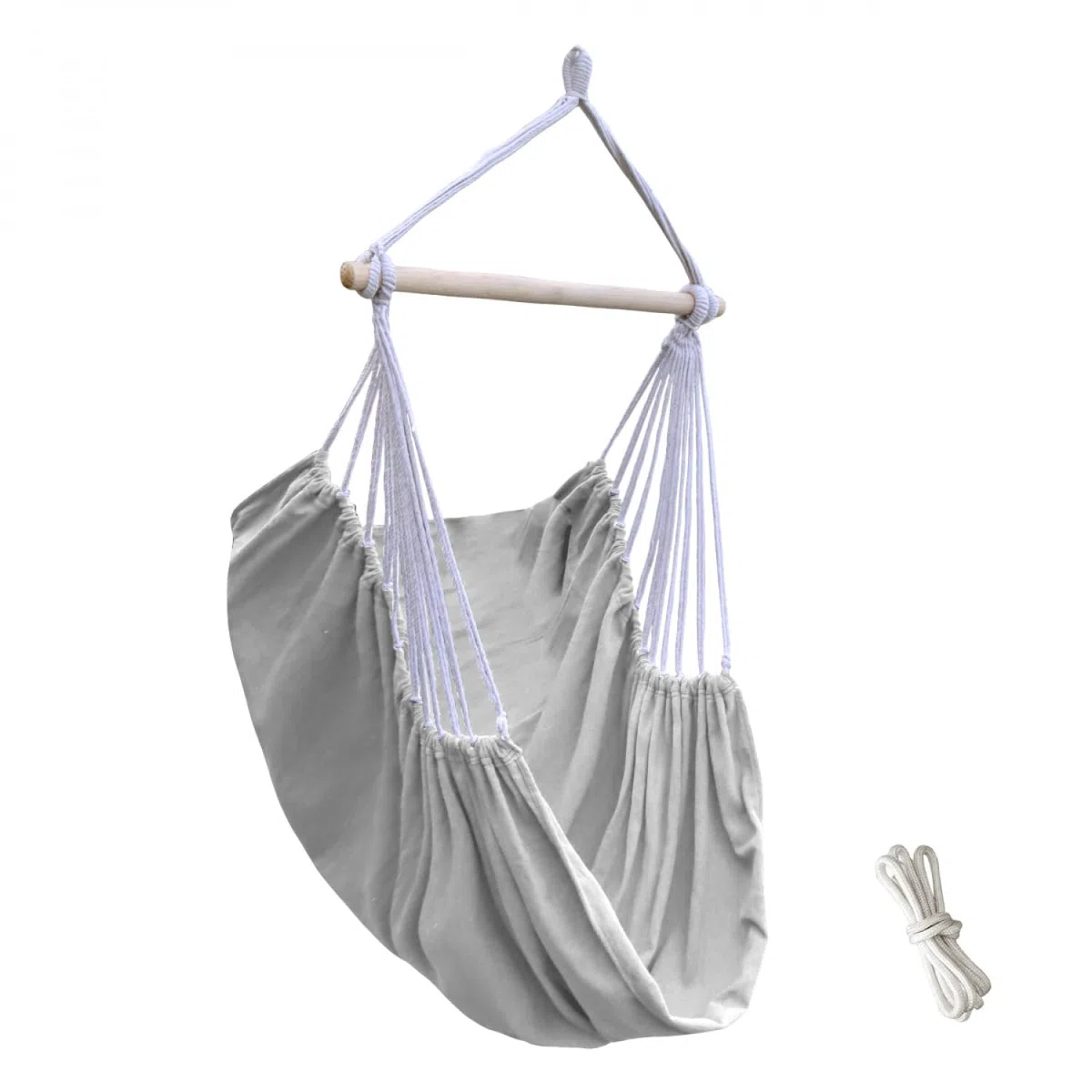 Linxor - Chaise hamac Suspendue avec système d'attaches - Plusieurs Coloris Disponibles