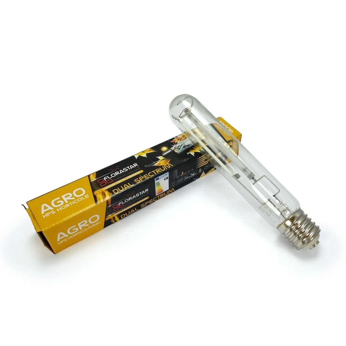 Ampoule HPS 400W Double Spectre 2050K Culot E40 Croissance et Floraison Végétaux