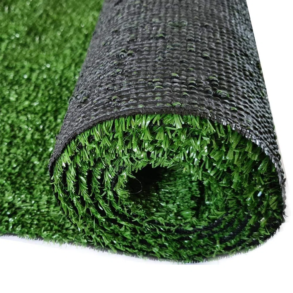 Gazon artificiel 100 x 400 cm – Tapis d'extérieur résistant aux intempéries en vert pour balcon, terrasse et jardin | Tapis robuste comme alternative à la pelouse
