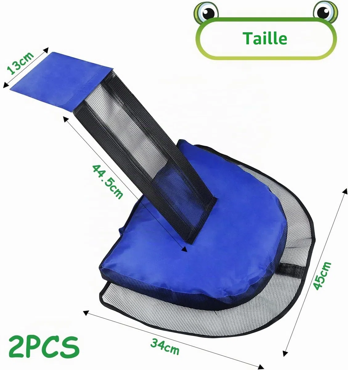 LATERN 2 Pièces Rampes D'Évacuation pour Animaux, 45CM x 34CM Sauver d'animaux Flottant pour Piscine Échelle de Sauvetage Gonflable pour Grenouille pour Tous Petits Animaux Entrant dans Piscine