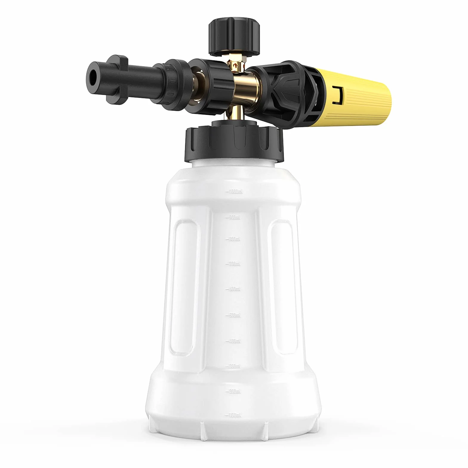 OHAYORI Lance à mousse neige pour nettoyeur haute pression Karcher K2 K3 K4 K5 K6 K7, buse de rechange améliorée, connexion et alimentation, distributeur de savon épais, buse de pulvérisation réglable