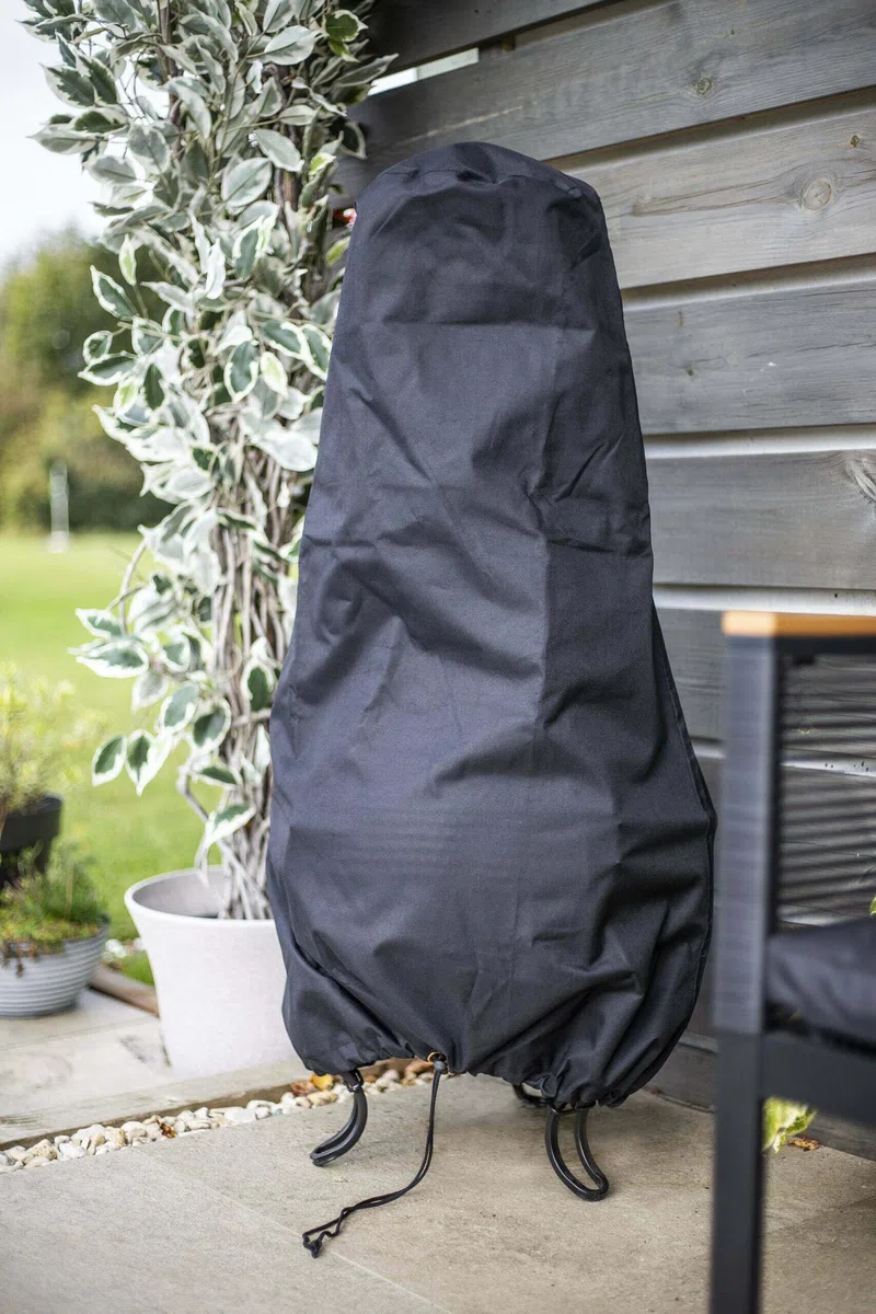 La Hacienda Premium 60572 Housse de Protection pour cheminée Noir Taille XL