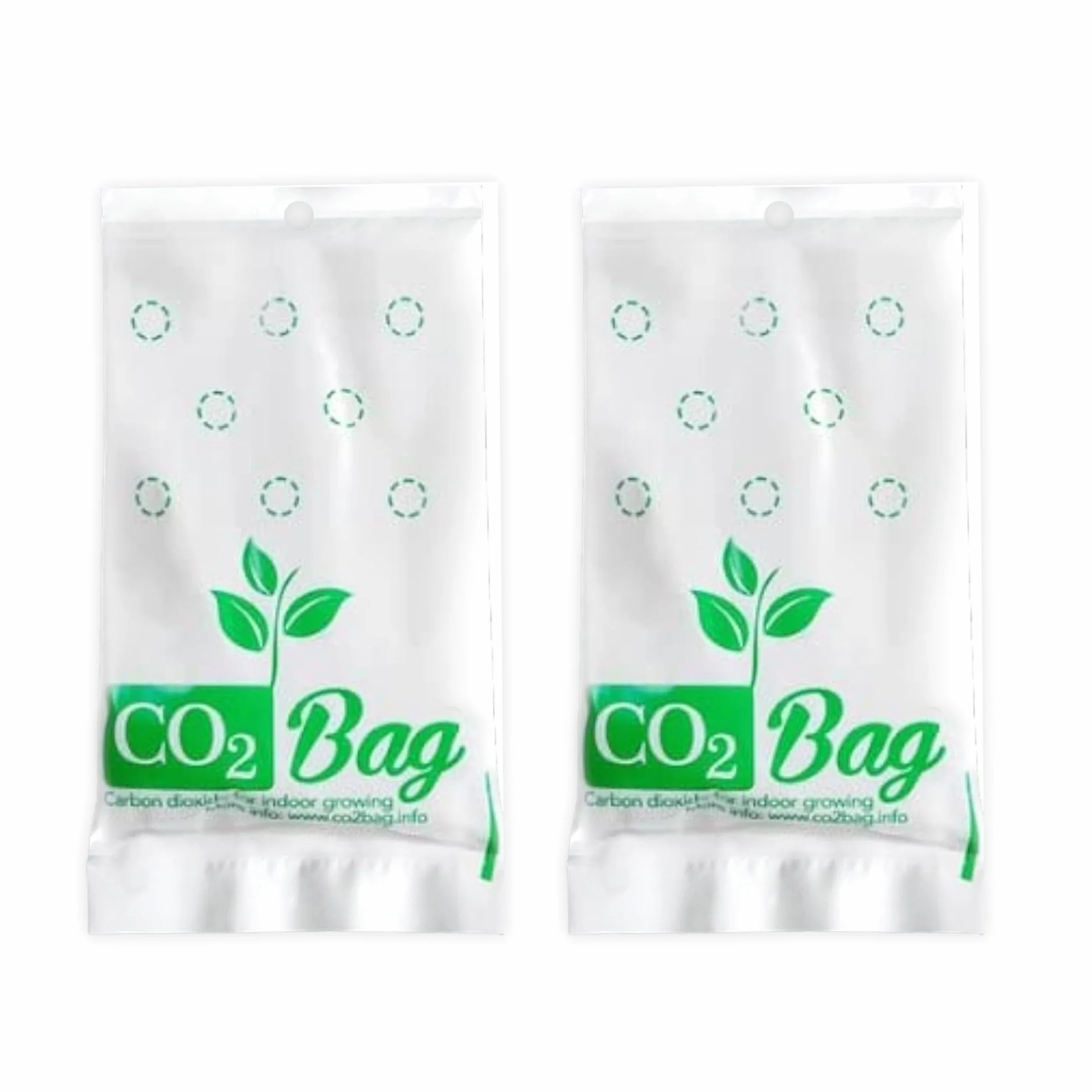 CO2bag Pour une croissance vigoureuse des plantes (lot de 2 - taille M) - Améliore le goût, la couleur et le rendement de la récolte - Compact, sans entretien et sans danger - Pour les serres jusqu'à
