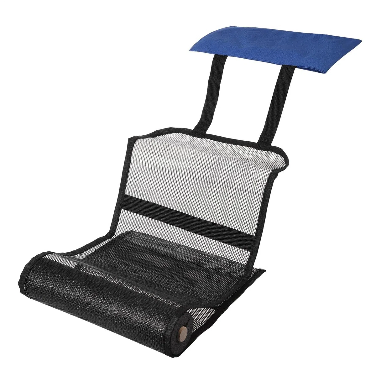 Rampe d'évasion – Échelle d'évacuation de 27,9 cm, rampe de sauvetage robuste pour animaux, pliable et variable en tissu Oxford pour grenouille | Protection multifonction en maille bleue, rampe