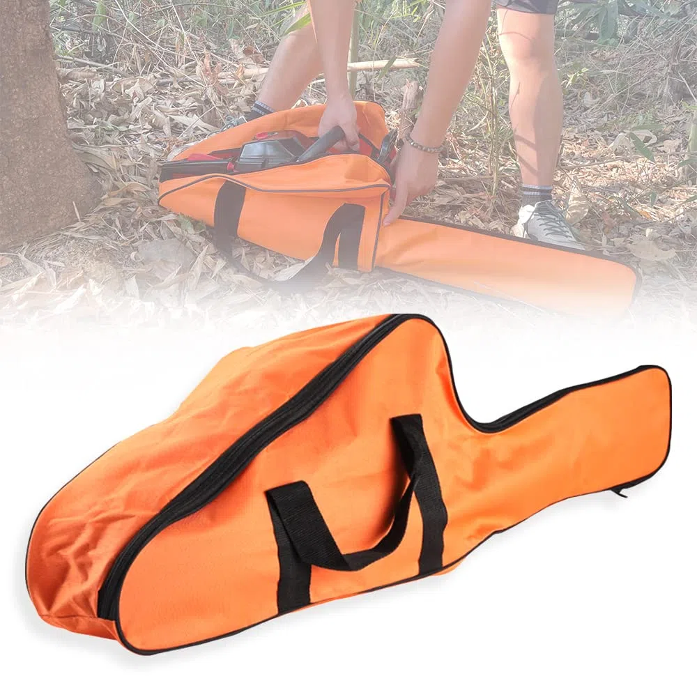 Étui de transport pour sac de tronçonneuse pour scie de 18 po - Protecteur d'organisateur de tronçonneuse 600D Accessoires anti-rayures résistants