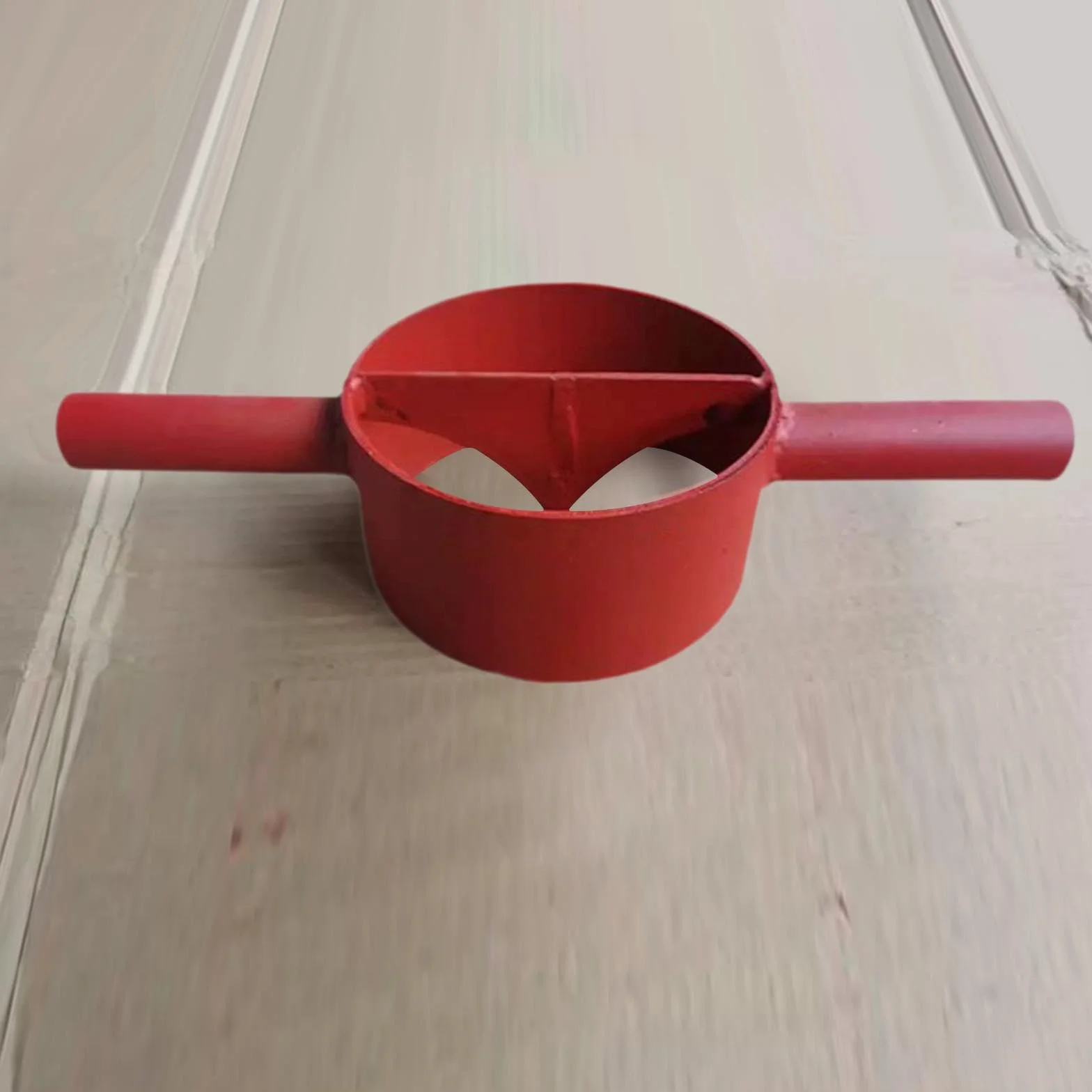 Machine à Diviser Bambou en Acier pour Utilisation Intensive, Outil de Fendage de Bambou, Machine à Séparateur Puissante et Robuste, Outil Compact pour Artisans et Camping