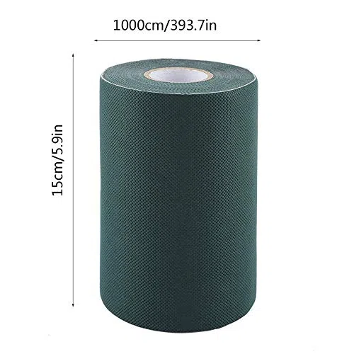 15 cm x 10 m Ruban de Couture pour Gazon Artificiel, Auto-Adhésif Joignant La Bande Verte Synthétique Pelouse Gazon Artificiel Couture