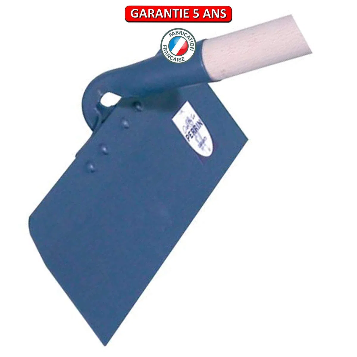 Outils Perrin Racloir Cantonnier Douille Forgée sans Manche, 40cm Largeur