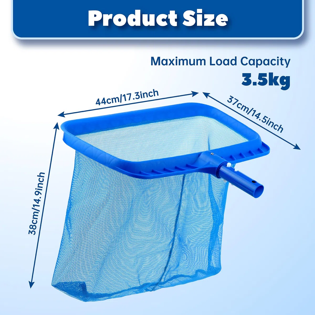 VABNEER Épuisettes de Surface pour Piscine, ramassage des Feuilles de Surface, Filet de Nettoyage pour Piscine Bassins Aquariu Thermales Fontaine