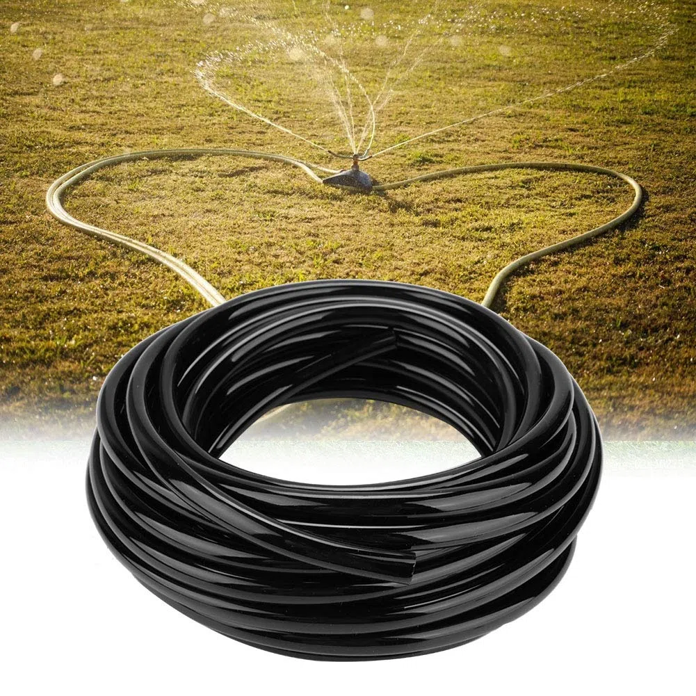 Irrigation de Tuyaux en PVC de 10 M de Jardin, Tuyau D'arrosage Doux de 8/11 Mm, pour la Serre avec Buse Atomisant et connexion, Bonne pour les Fleurs, les Plantes, la