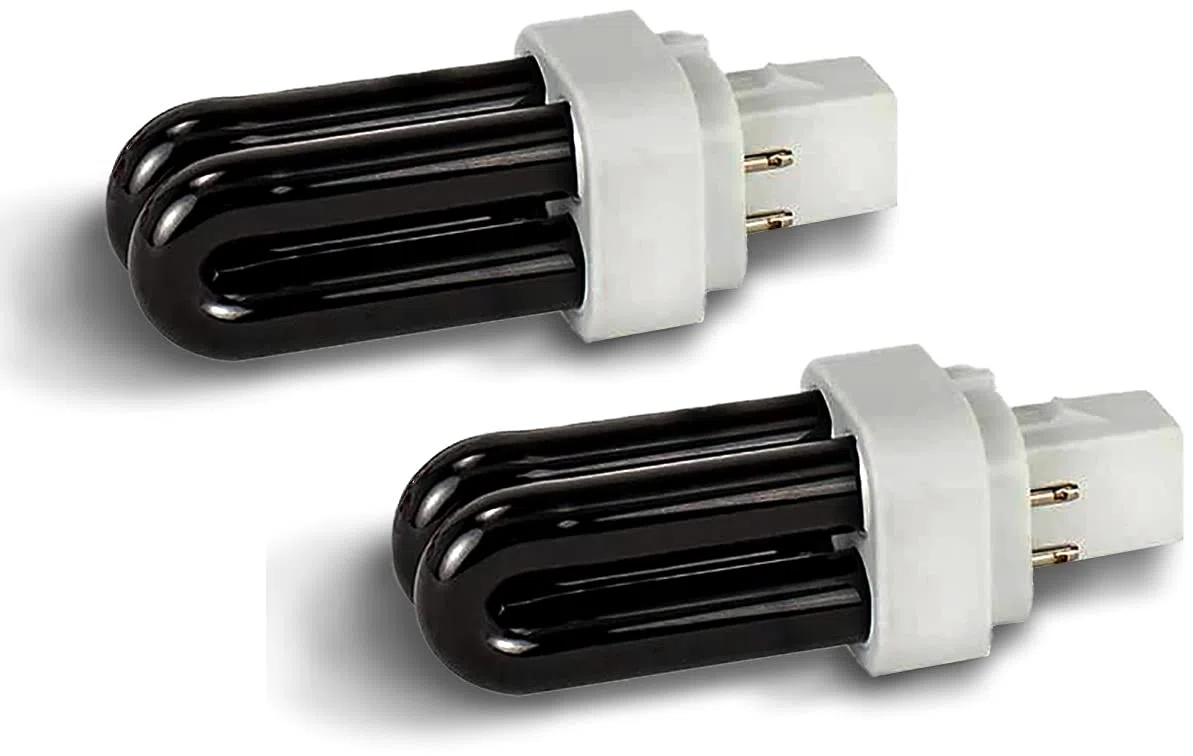 Lot de 2 ampoules de rechange pour Dynatrap 41050 | Ampoules pour DT1050 | 1/2 acre, lumière noire