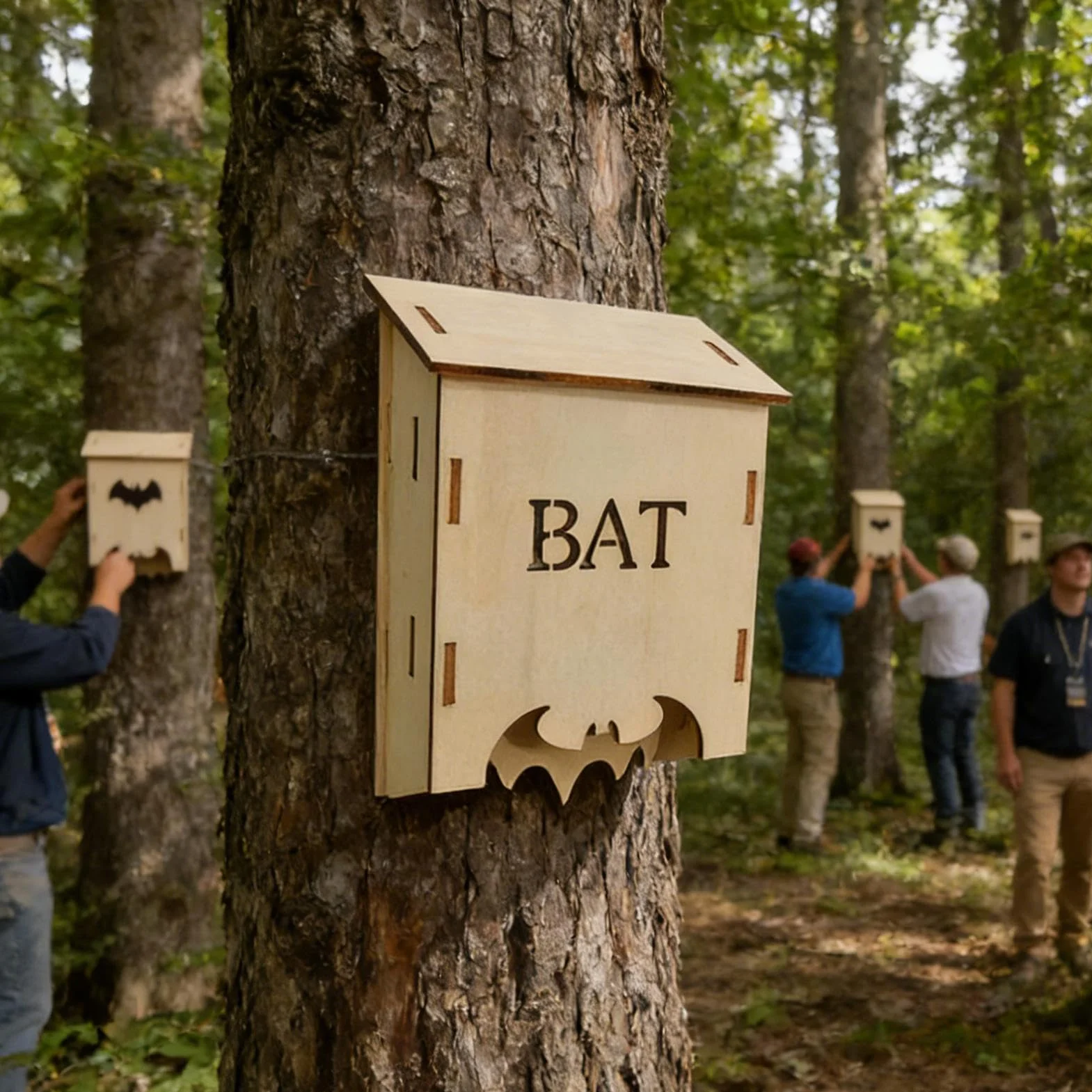 Maison Pour Chauves-souris, Habitat Extérieur En Bois | Abri De Jardin Pour Chauves-souris – Es Abris Extérieurs Pour CPour Jardiniers, Propriétaires, Amoureux De La Nature, Etc.