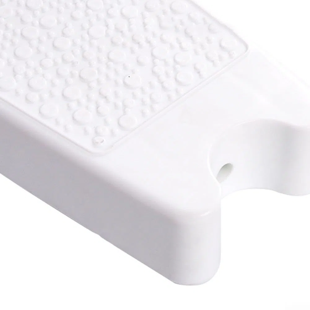 Échelle de rechange en acier inoxydable pour piscine, 49,8 x 8,6 x 4,1 cm, blanc, plastique ABS, 462 g, 4 cm, 1 marche, échelle de rechange pour piscine