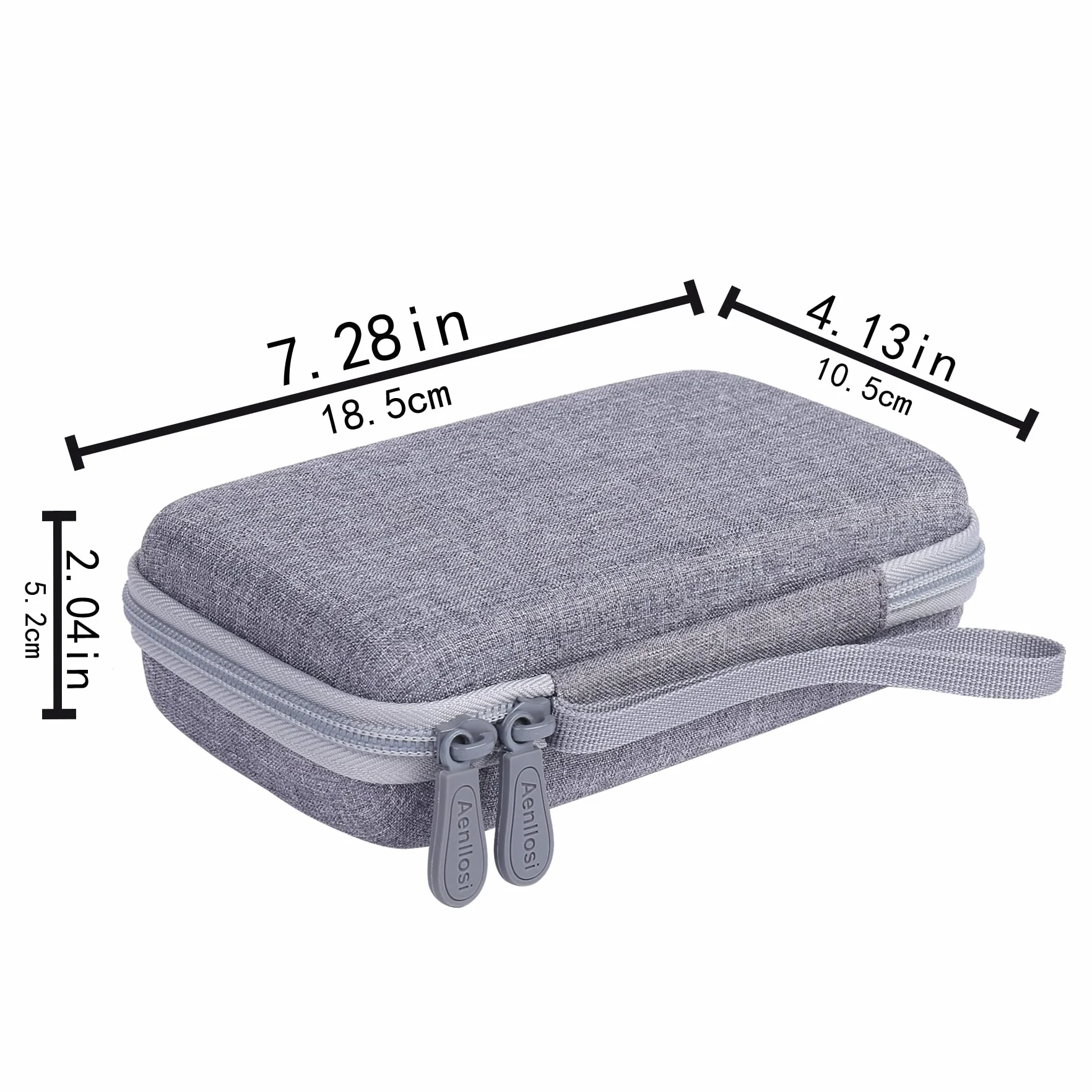 Aenllosi Housse Étui pour GQ Geiger Radiation Détecteur GMC-320 GMC-500Plus/EMF-390/GMC-600Plus