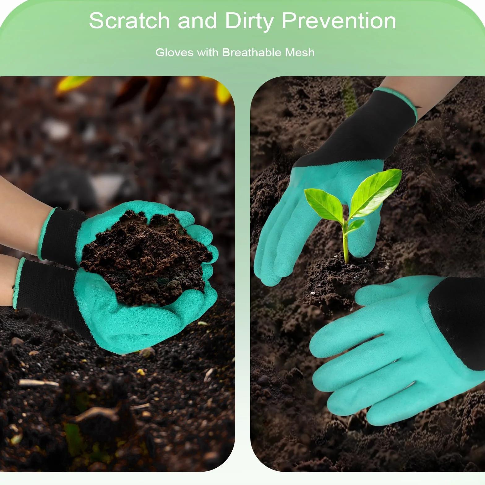 USHOP Ensemble d'Outils de Jardinage,Kit de Jardinage,Kit D'outils de Jardin,Outils Succulentes,Outils de Jardinage avec Sac de Rangement Durable,Cadeau de Jardin Idéal pour Les Femmes et Les Hommes