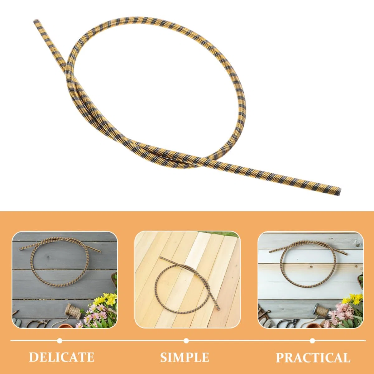 FENICAL 2pcs Arbre Flexible de Remplacement pour Tondeuse à Gazon en Fer 89cm Léger et Silencieux pour Taillage Zones de Jardin Difficiles D'accès