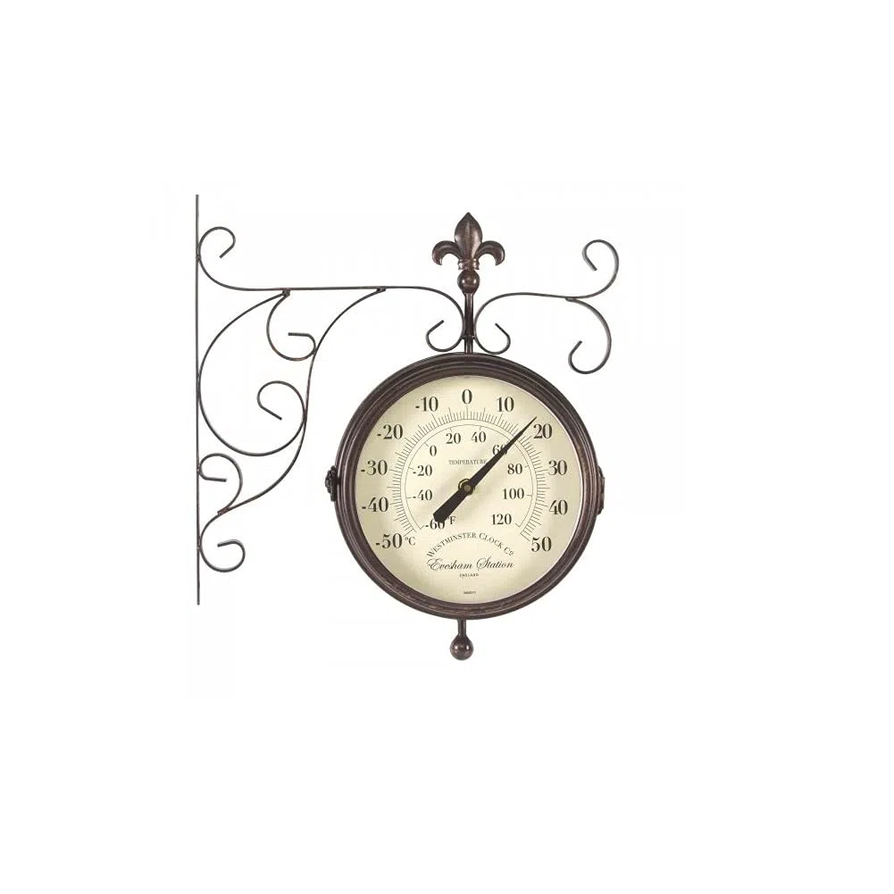 Horloge de gare + thermomètre Marylebone Station