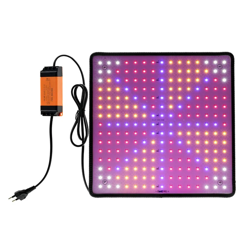 1000W Lampe LED Horticole Croissance Floraison 225 LEDs Grow Light Panneau LED Culture Indoor Spectre Complet Lampe Croissance Plante avec Crochet de Suspension pour Plante Croissance d'intérieur (03)