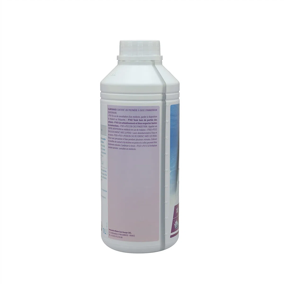 HTH CLARISHOCK Liquide - 1L | Clarifiant Choc - Ultra Concentré + 10 Tests HPS OFFERTS 6 en 1