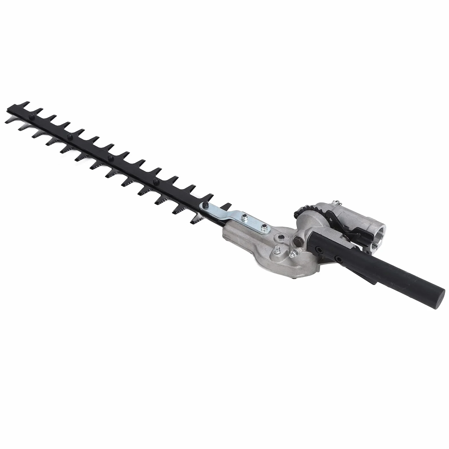 TOPINCN Taille-Haie Pièces de Rechange Attachement Haute Branche Cisailles Backpacker Accessoires Tête de Haie en Manganèse pour Alliage D'aluminium 26 Mm