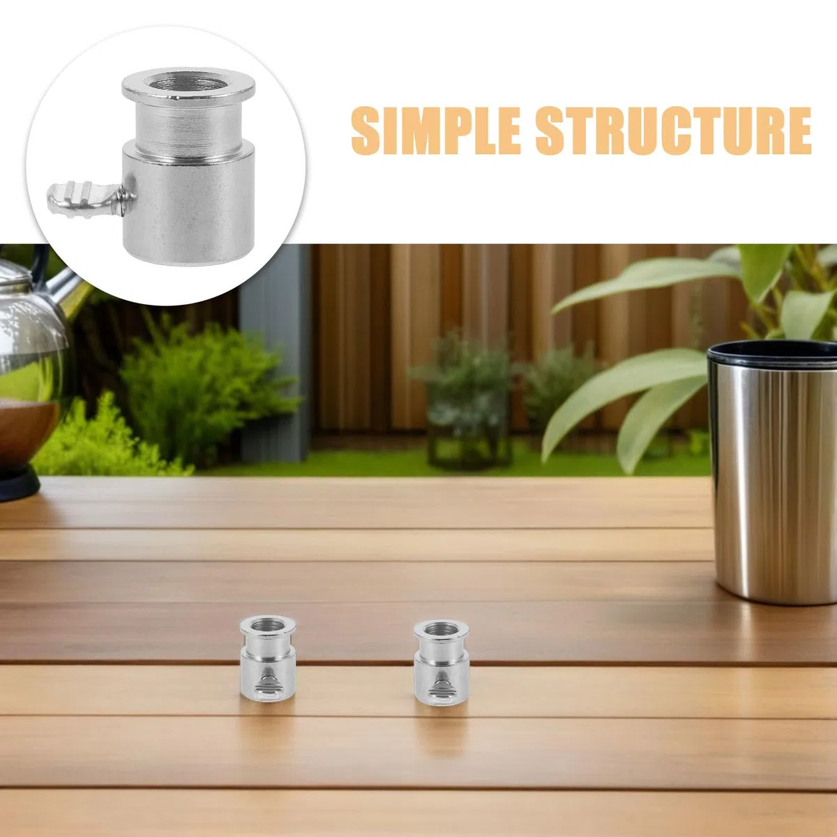 Yardenfun Accessoires pour Barbecue (Lot de 8) : Bague de roulement pour Broche de rôtisserie à gaz - Pièce de Rechange pour la Broche de rôtisserie Lors barbecues de Jardin.