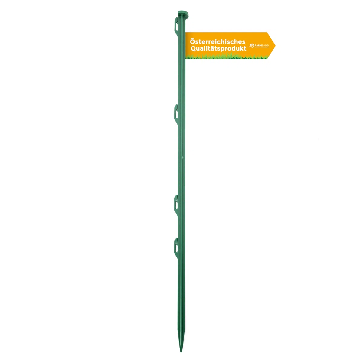 Farmland Herkules Lot de 10 piquets de clôture intelligents en plastique robuste pour le jardin 75 cm pour protéger contre les prédateurs