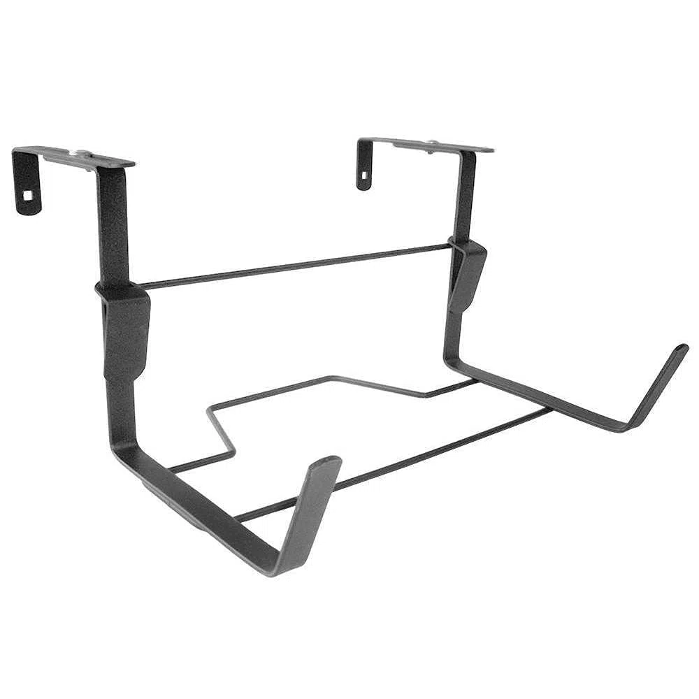Louis Moulin Support jardinière Fer Plat Fixations réglables 35x18 cm - Anthracite - Made in France, Unique