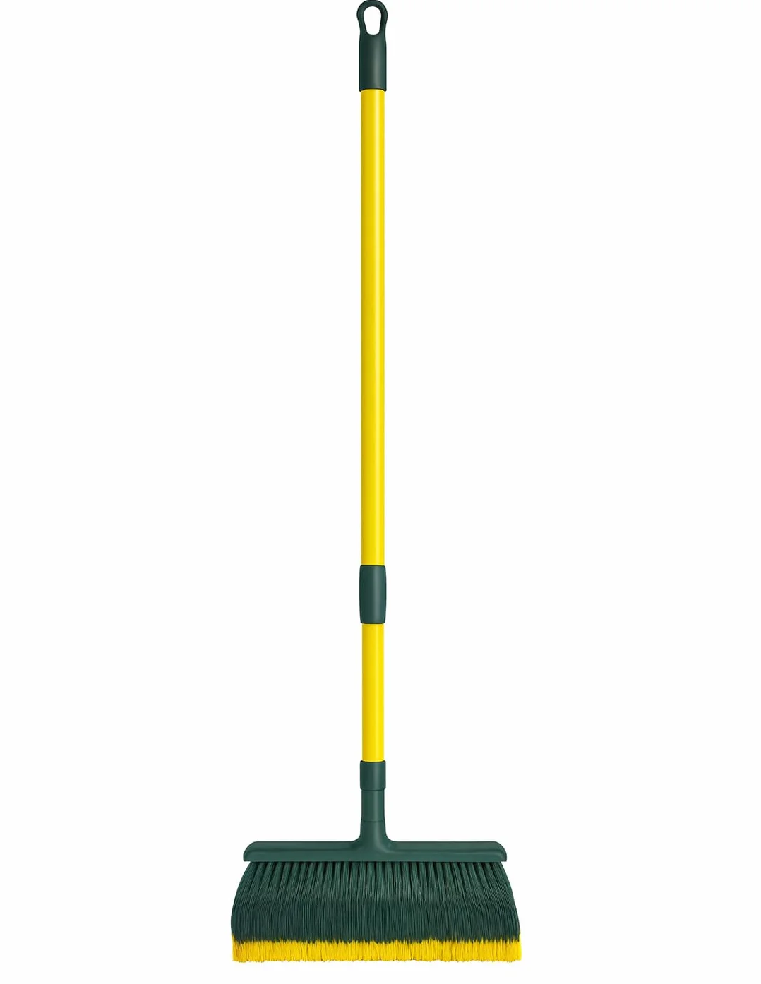 Brosse pour gazon artificiel avec manche extensible - Balai pour balayage gazon et feuilles - Outil de nettoyage de jardin (brosse + poignée)