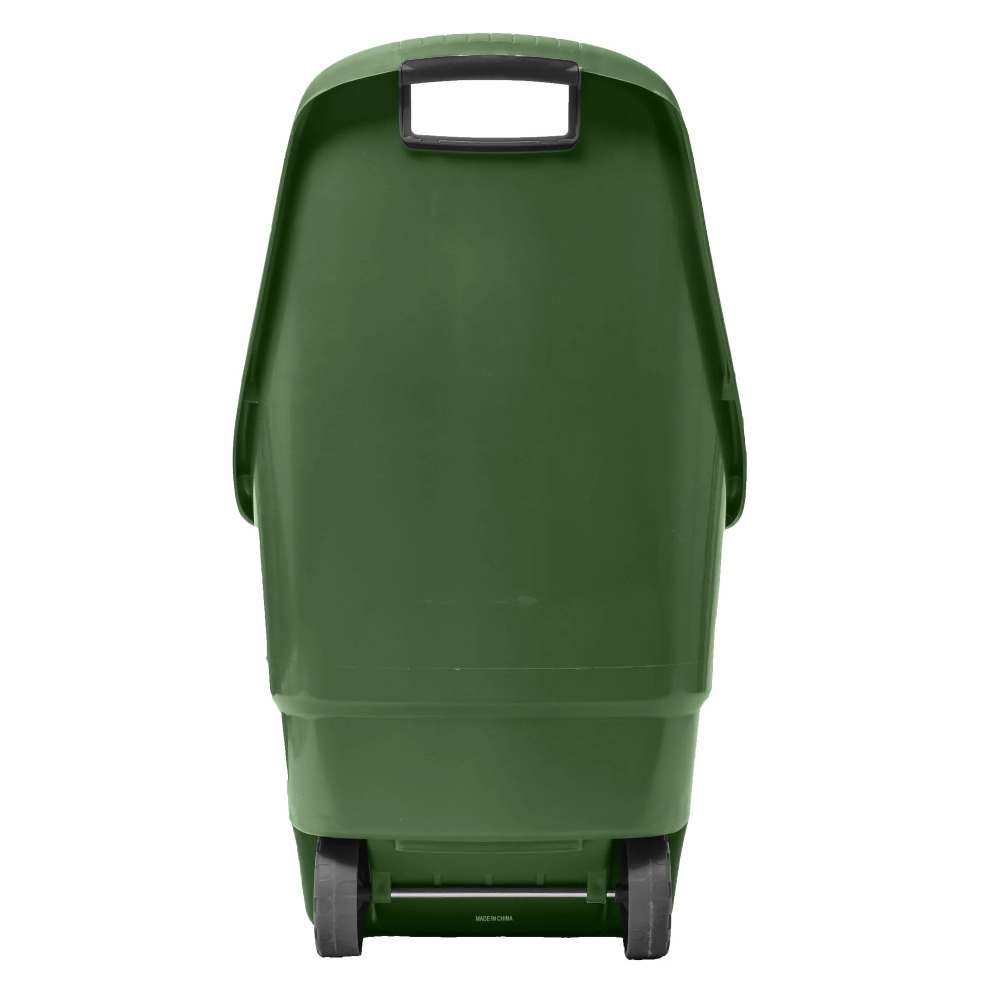 WERKA PRO, Chariot de Jardin sur Roues 45L, Transport Facile et Pratique, maniabilité Exceptionnelle, Conception Robuste en PVC, Vert, Standard