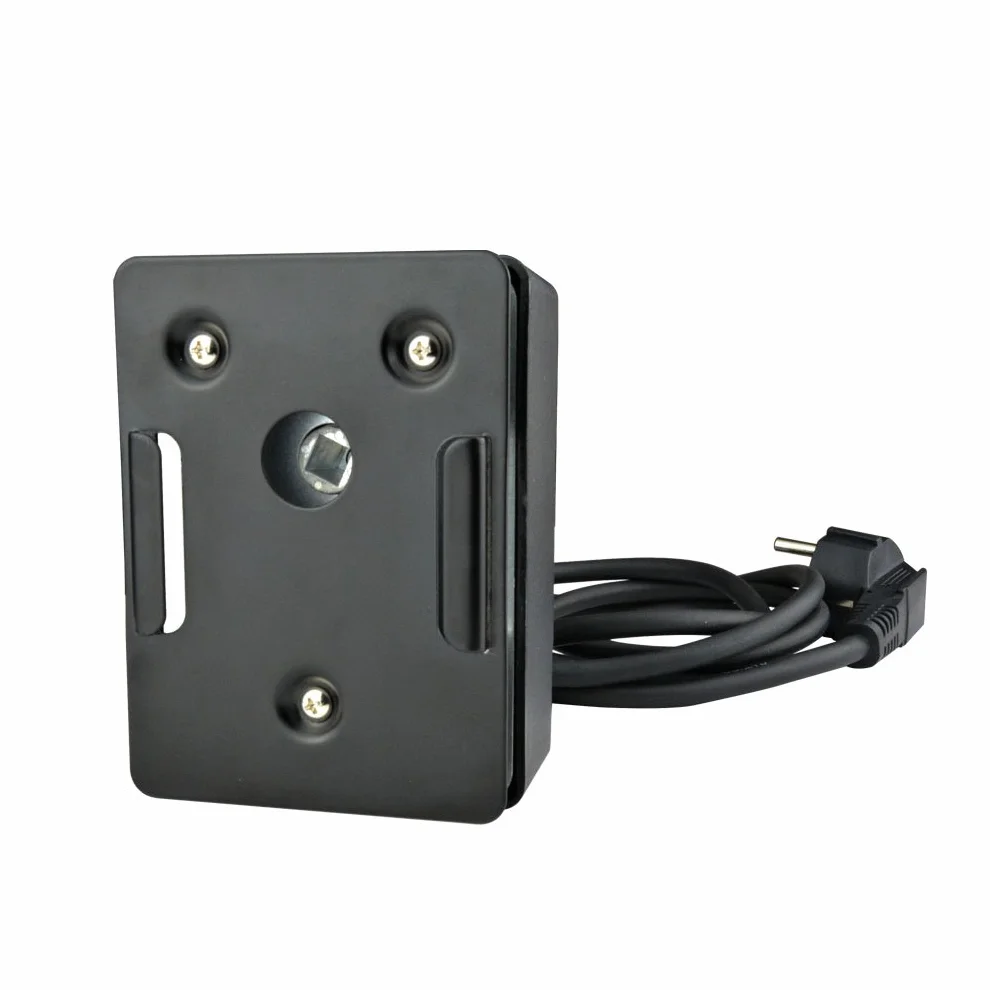 onlyfire Moteur Tourne Broche 220V-240V pour Rôtisserie Électrique, Moteur pour Tournebroche Barbecue, Capacité de Charge 18 kg, Vitesse 2 TR/Min, Câble de 1.5 m, Noir