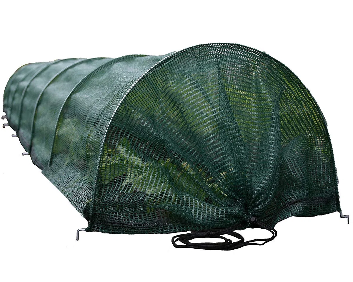 Bosmere Haxnicks Etun040101 Easy Tunnel, Serre Chenille, Blanc, 300 cm x 45 x 30 cm Tunnel à Filet Facile 300x45x30 cm Green